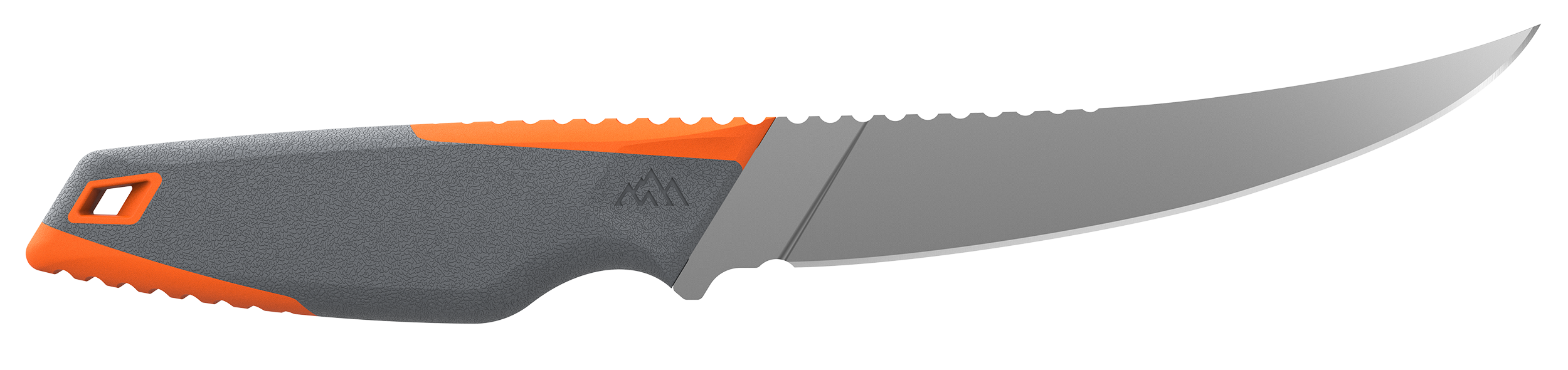 Outdoor Edge VNTXBKC Vantex  5" Boning Plain Titanium-Coated 7Cr17MoV SS Blade Glass-Filled Nylon Handle