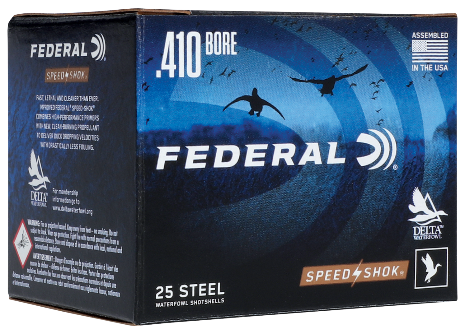 Federal Speed-Shok 410 Bore Steel 3/8 ounces 25 Rounds