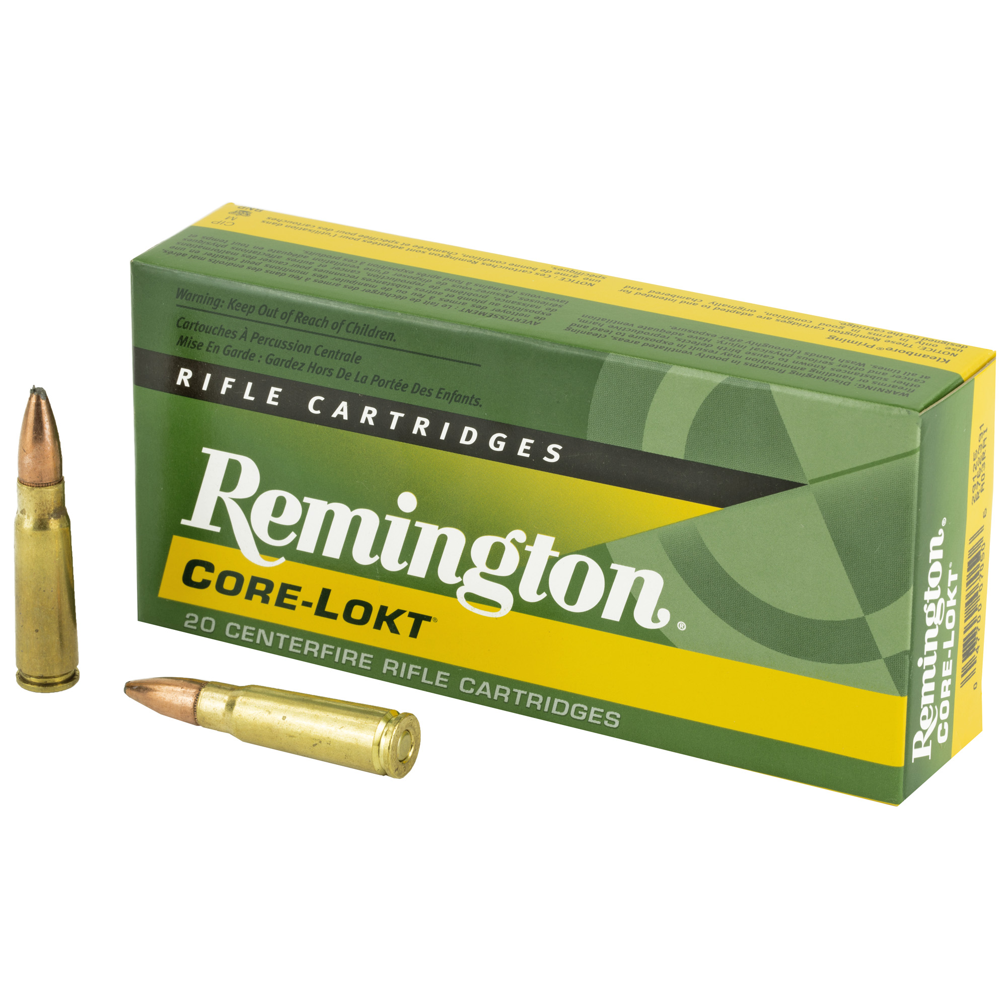 Remington Core-Lokt 7.62x39mm Soft Point 125 Grain 20 Rounds