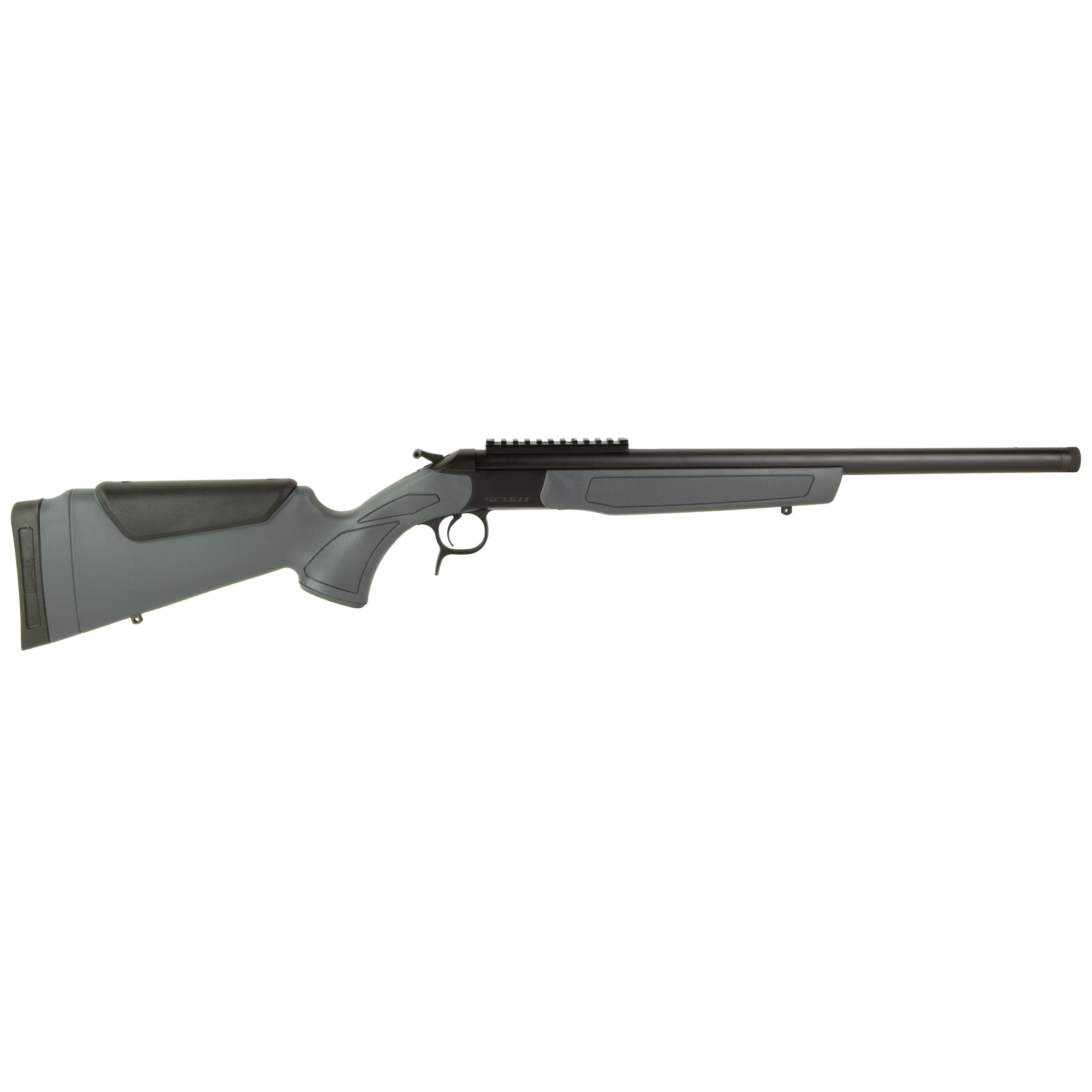 CVA Scout V3 Rifle 400 Legend 20 in. Blue/Stealth Grey RH