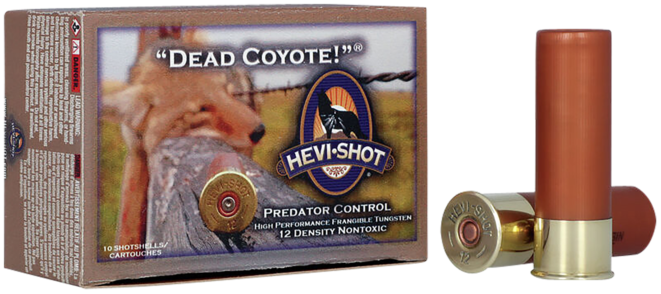 Hevi Shot Dead Coyote Load 12 ga. 3 in. 1 1/2 oz. T Shot 10 rd.