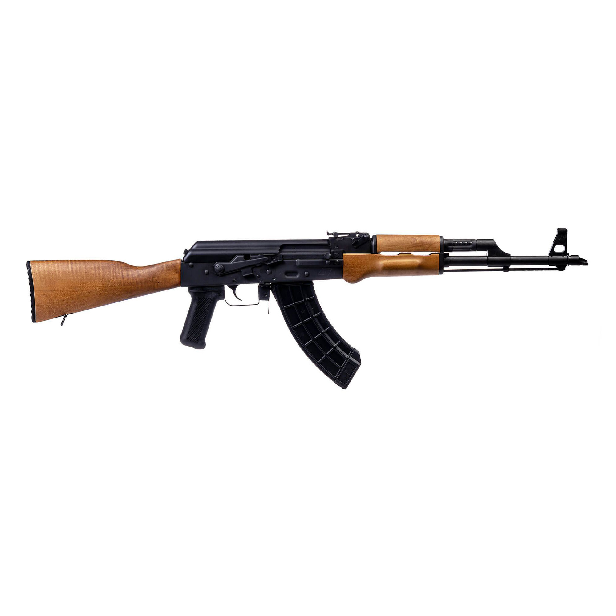 Century Arms RI4416N BFT47  7.62x39mm 30+1 16.50" Chrome Moly Steel Barrel w/Slant Compensator, Black Phosphate Finished Receiver, Walnut Wood Stock, Black Polymer Grip
