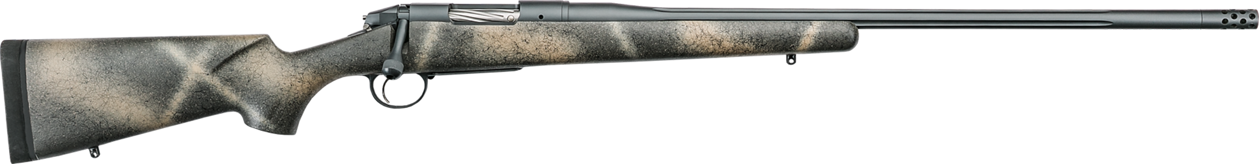 Bergara Premier Highlander 6.5 Creedmoor 24 in 4 Rounds Woodland Camo