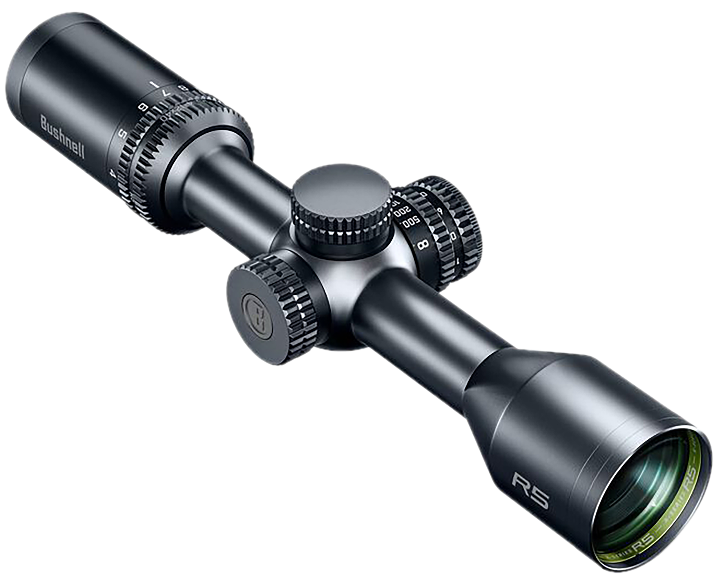 Bushnell R5 4 12x40 Illuminated Reticle Rifle Scope 1in Tube HD Glass