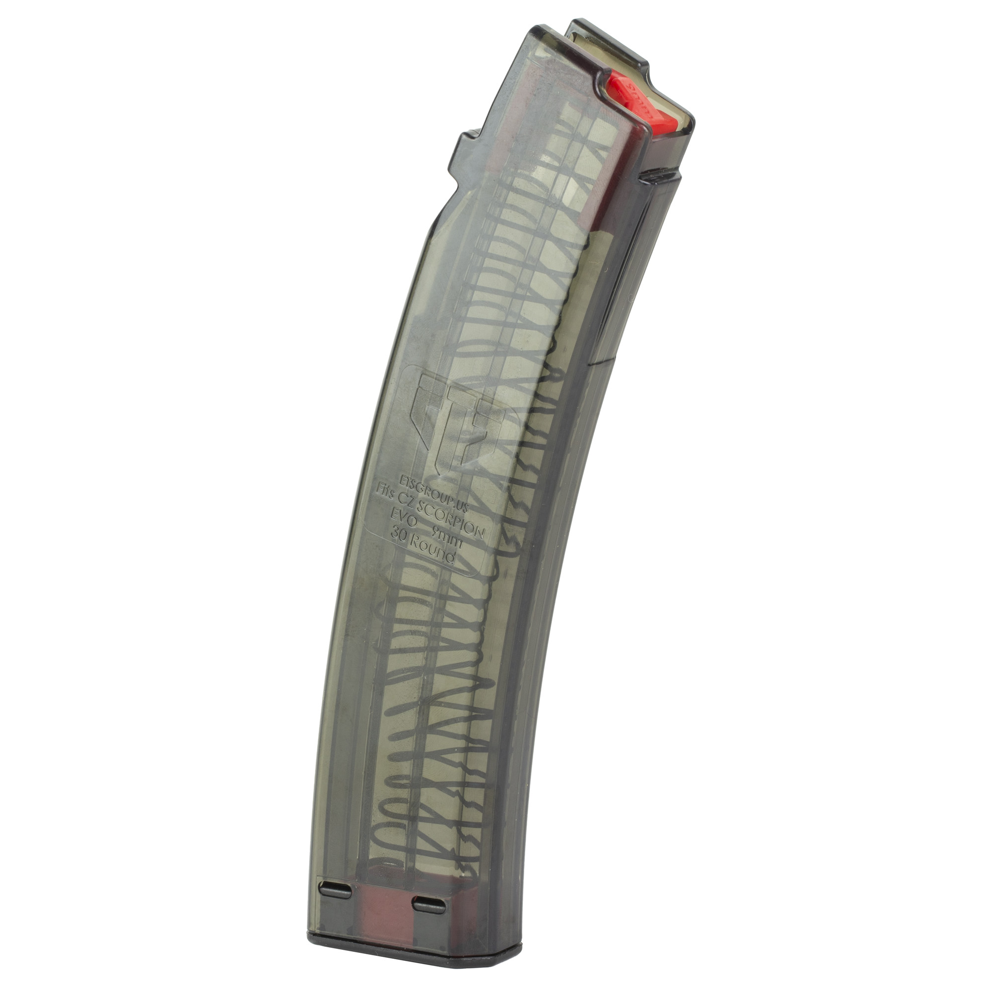 ETS Carbon Smoke Series CZ Scorpion Evo 9mm 30 Round Magazine
