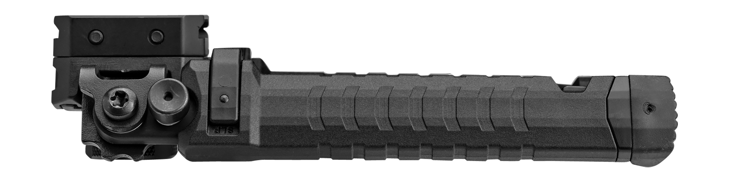 FAB Defense FXSPIKEMB Spike Tactical Bipod 7.09"- 9.88" Adj., Rotating & Tilting, Rubber Feet, Includes Leg Extensions, M-LOK Rail Compatible Black Polymer & Aluminum