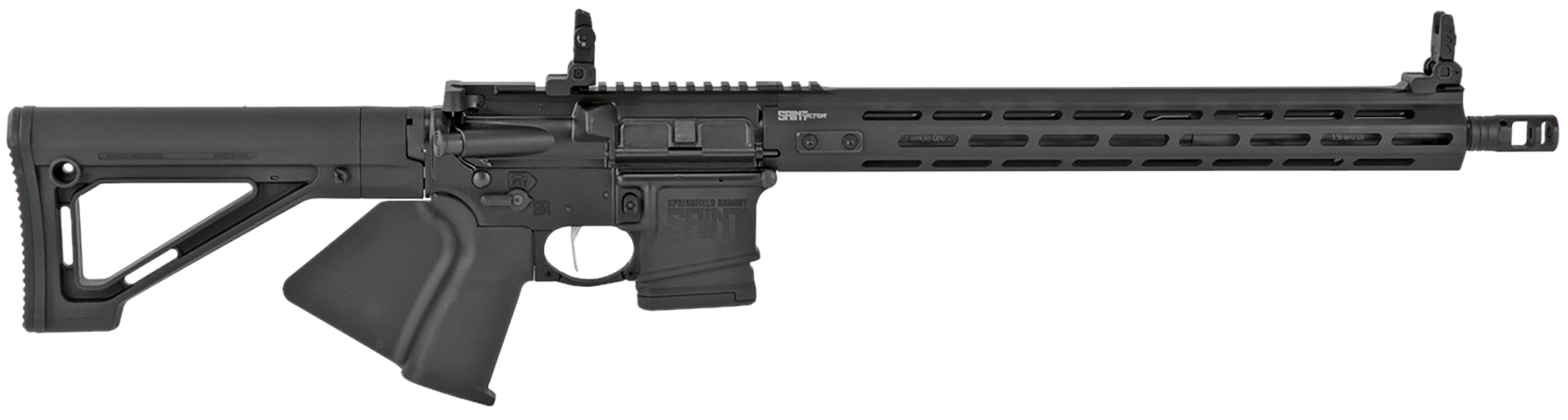 Springfield Armory Saint Victor .223 Rem/5.56 16" 10+1 Steel Muzzle Brake Receiver Aluminum Enhanced Melonite Coated