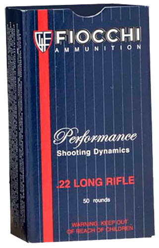 Fiocchi, Shooting Dynamics, 22 Long Rifle, Hollow Point, 38 Grain, 50 Rounds