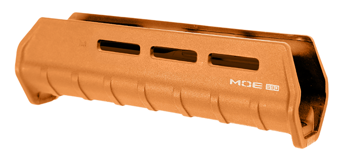 Magpul MOE M-LOK 12 Gauge Shotgun Forend Mossberg 590 590A1 Orange Polymer