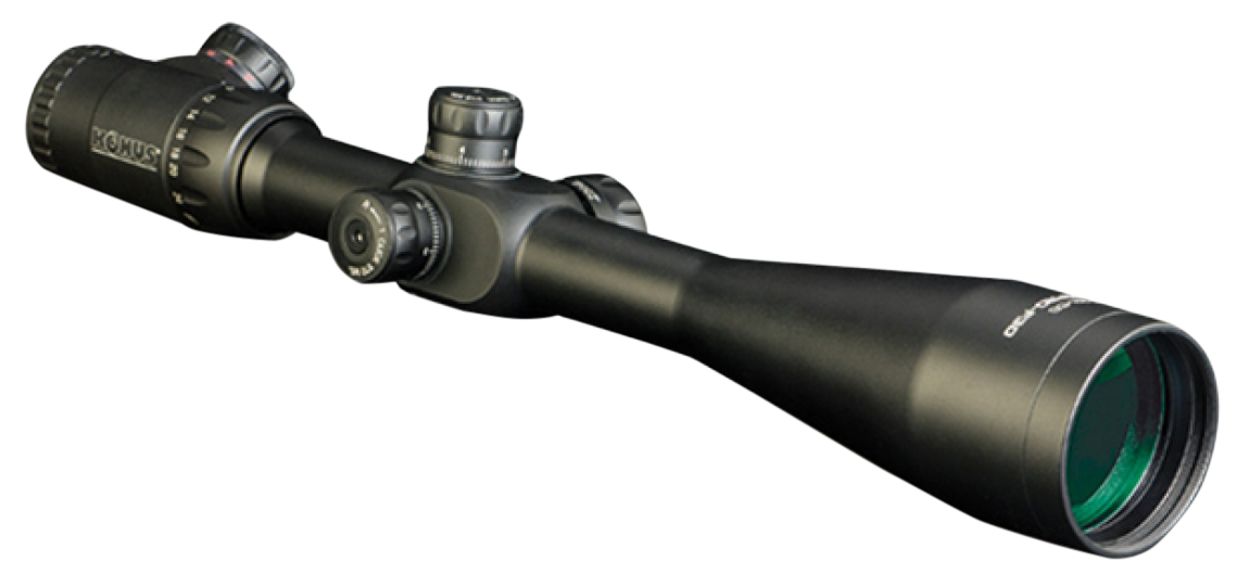 Konus Optics F30 6-24x52mm Scope 30mm Tube Dual Illuminated Mil Dot Reticle Fog Proof