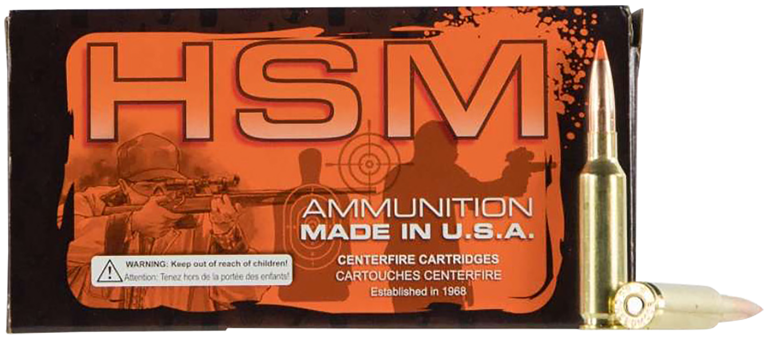 Hsm, Tipping Point 2, 300 Winchester Magnum, Hornady Sst, 165 Grain, 20 Rounds