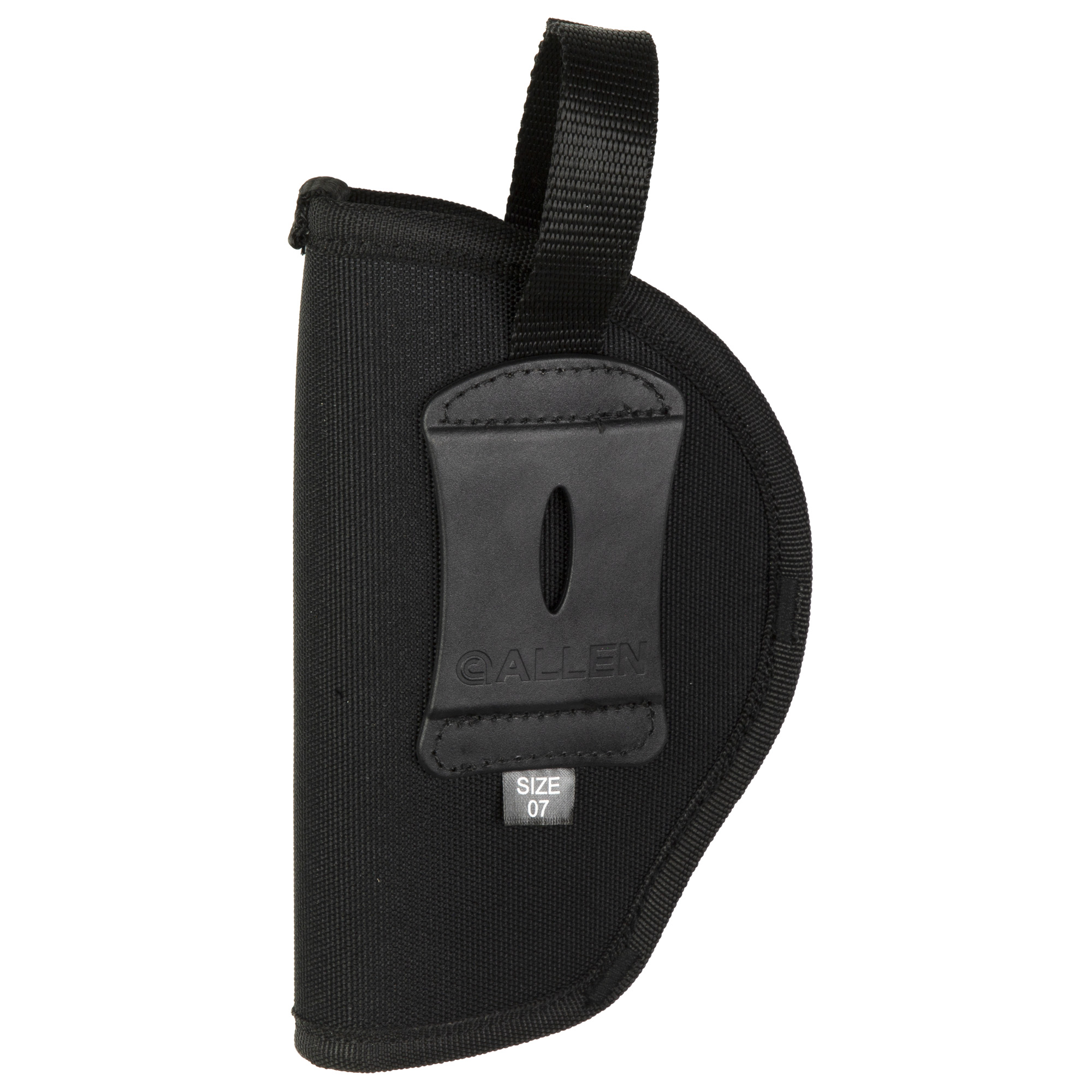 Allen 44807 Cortez  OWB, Size 07, Black Polyester, Belt Loop Compatible w/Glock 17/22, Security-9 Right Hand
