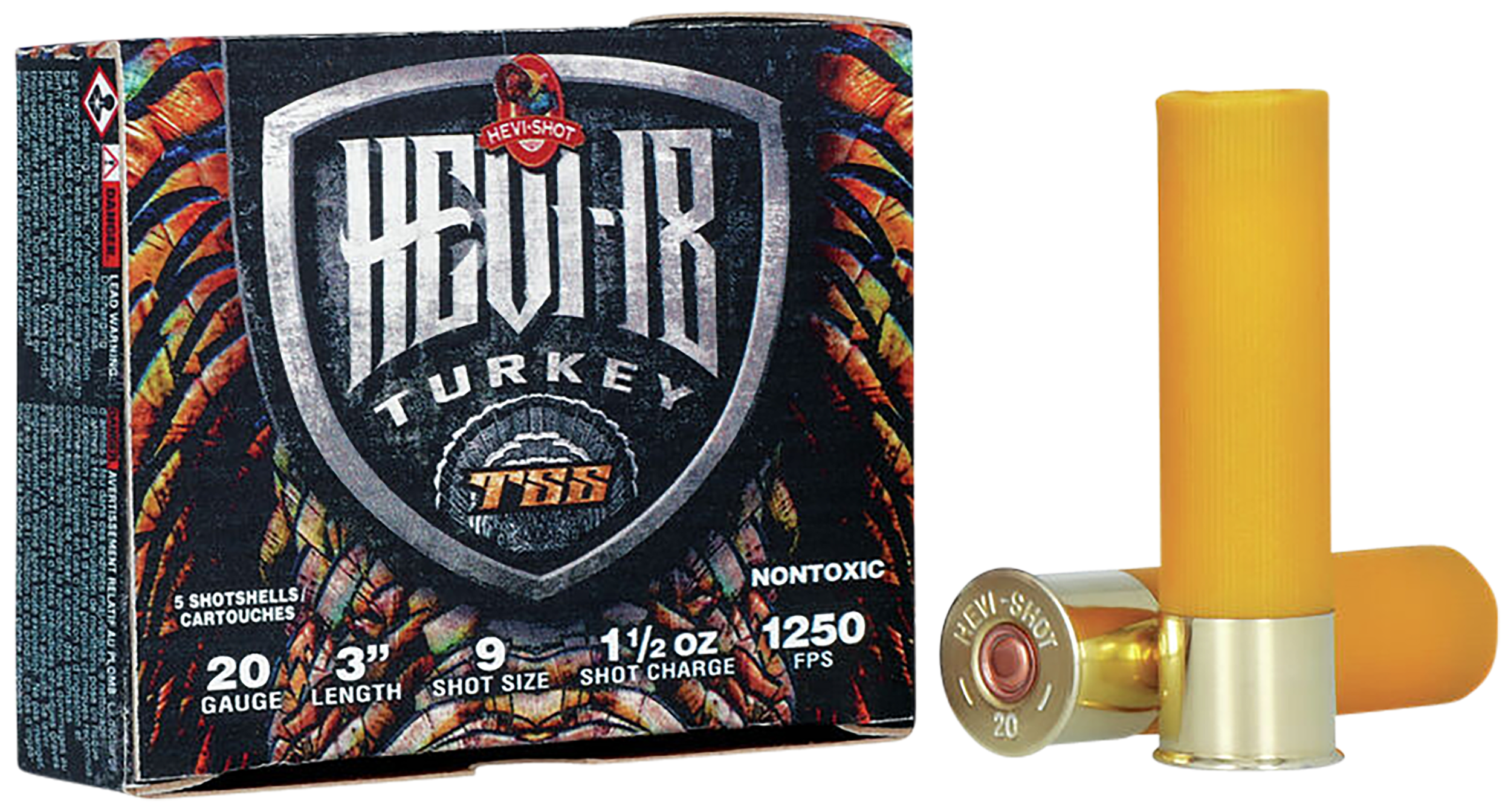 Hevi Shot Hevi 18 TSS Shot 20 ga. 3 in. 1 1/2 oz. 9 Shot 5 rd.
