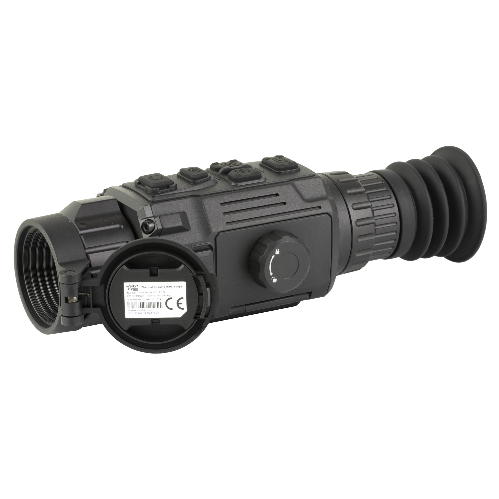AGM Global Vision Rattler V2 19-256 Thermal 2.5-20x Digital Zoom 50 Hz 256x192