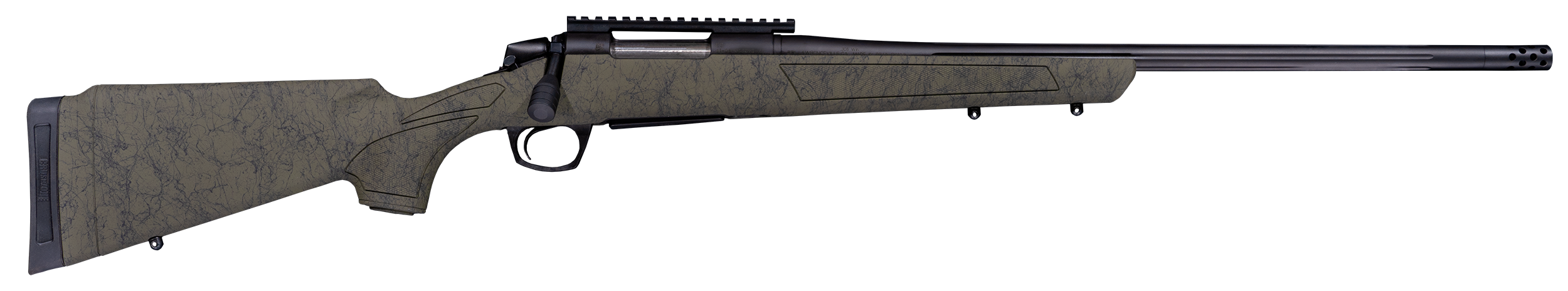 CVA Cascade XT Rifle 308 Win. 22 in. OD Green w/ Black Web