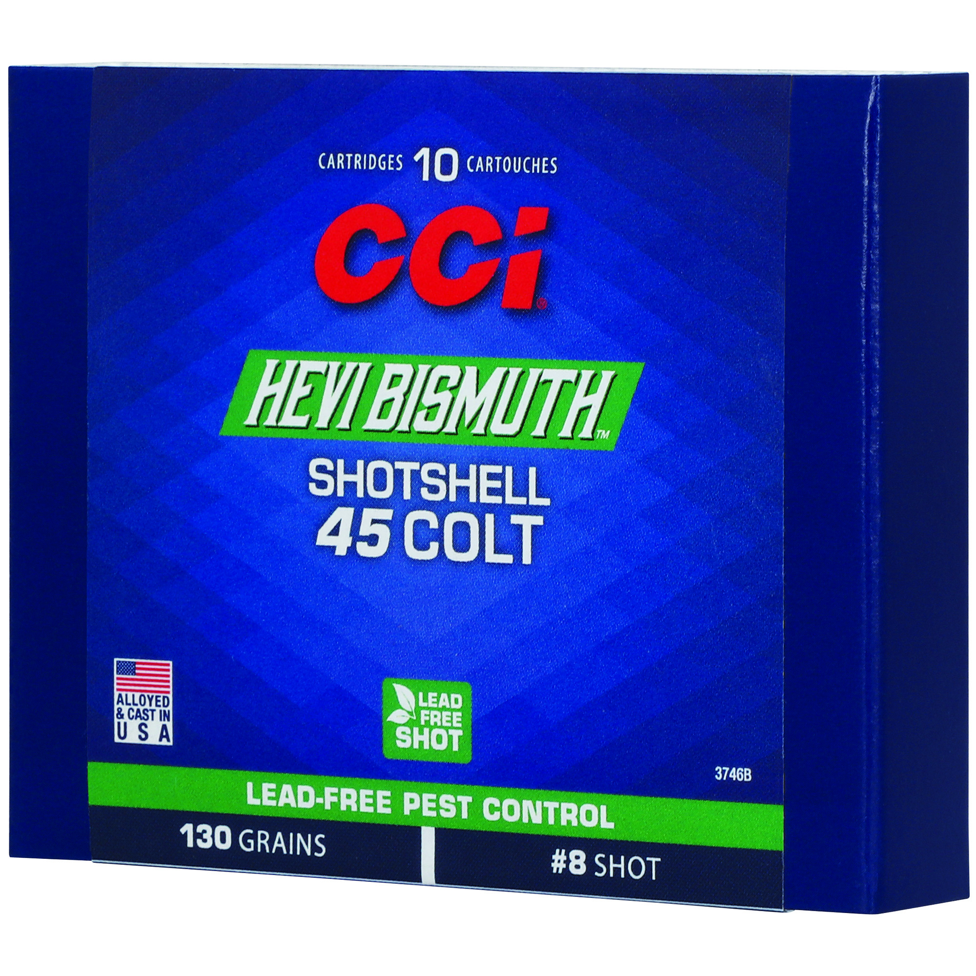 CCI Hevi-Bismuth 45 Colt Shotshell 130 Grain 10 Rounds