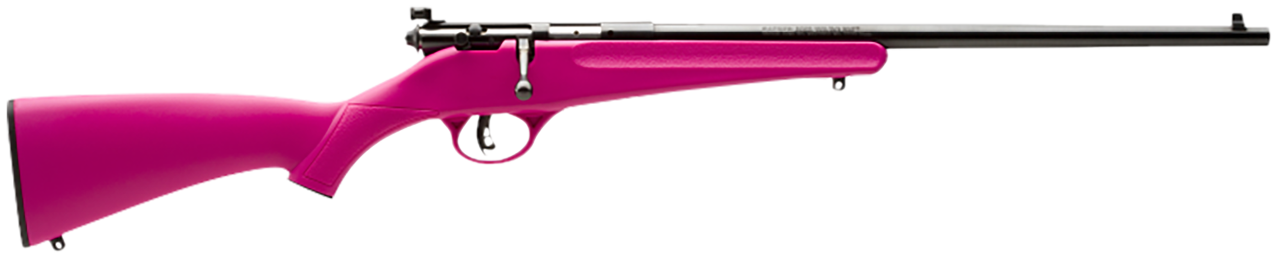 Savage Rascal Youth Rifle .22 Long Rifle 16.13 inch 1 round Pink Synthetic Right Hand