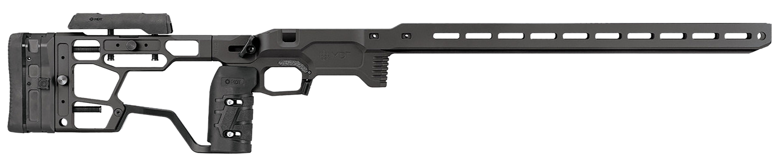 MDT Acc Elite Chassis System for REM 700 SA RH AR-Style Grip M-LOK