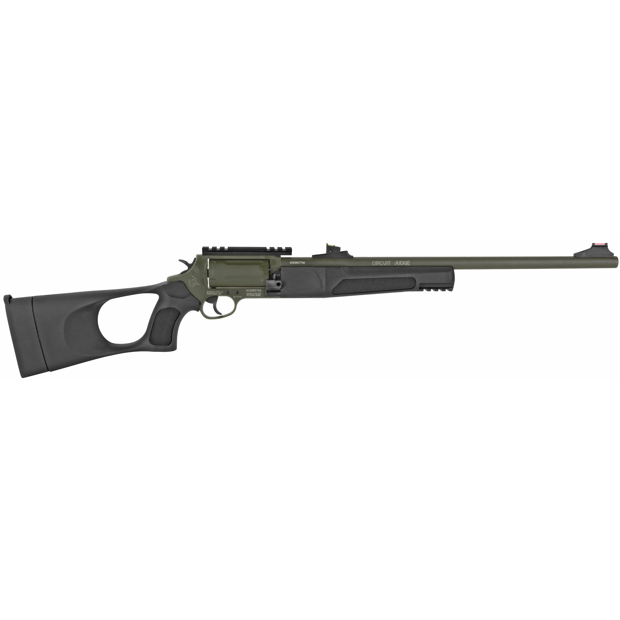 Rossi Circuit Judge Tuffy Rifle/Shotgun 45 COLT/410 ga. 18.5 in. Synthetic Moss Green