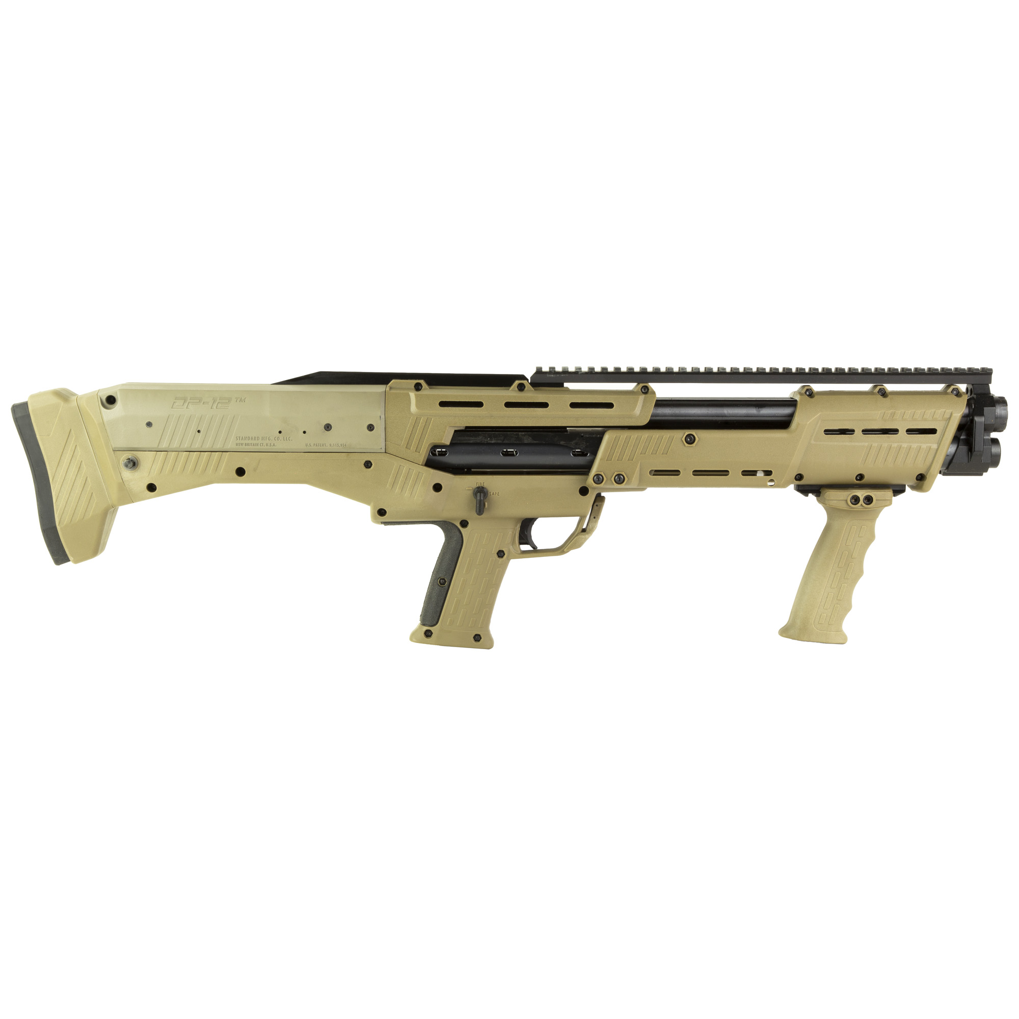 Standard Manufacturing DP-12 12GA, 18.875in. Barrel, 14rd - FDE (DP12)