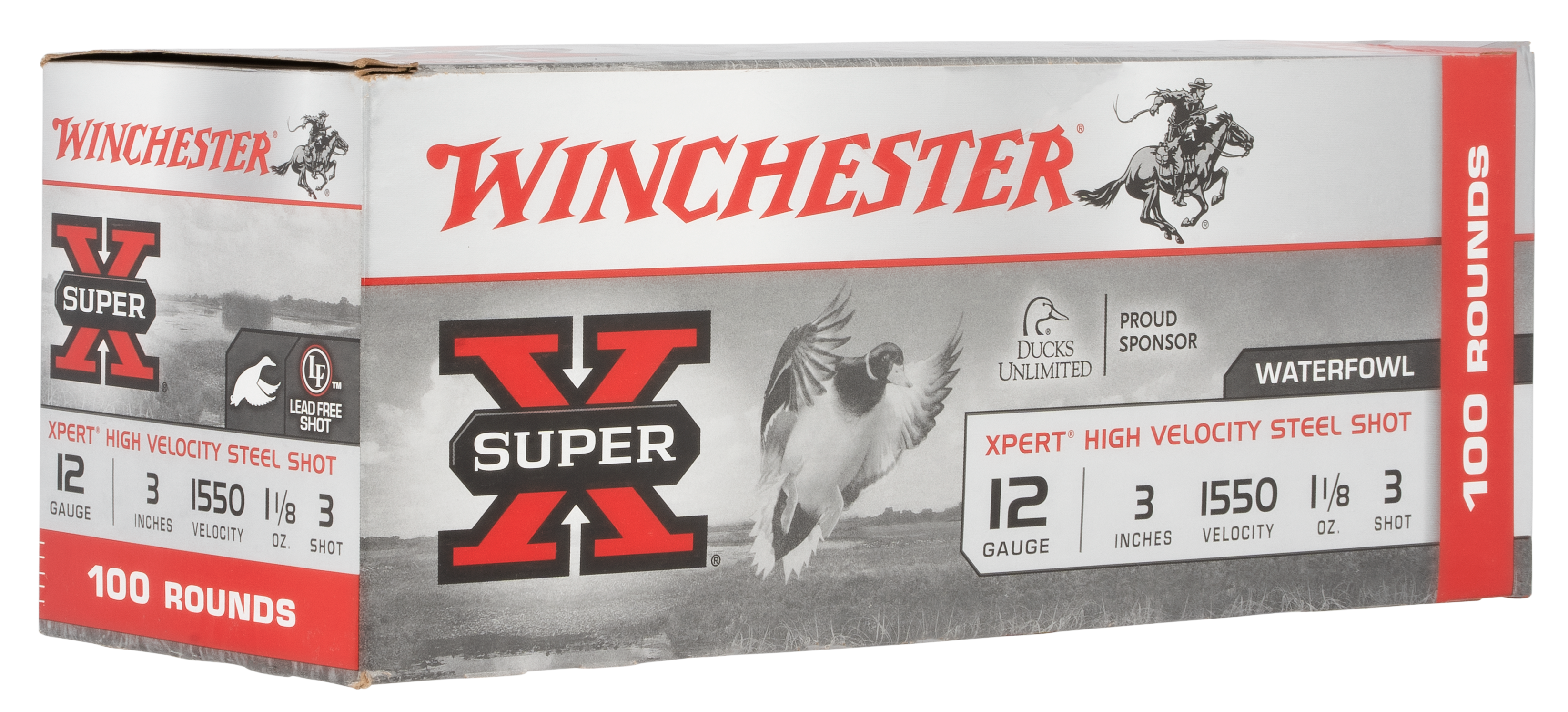 Winchester Super X Xpert High Velocity 12 Gauge Shot 1 1/8 oz 100 Rounds