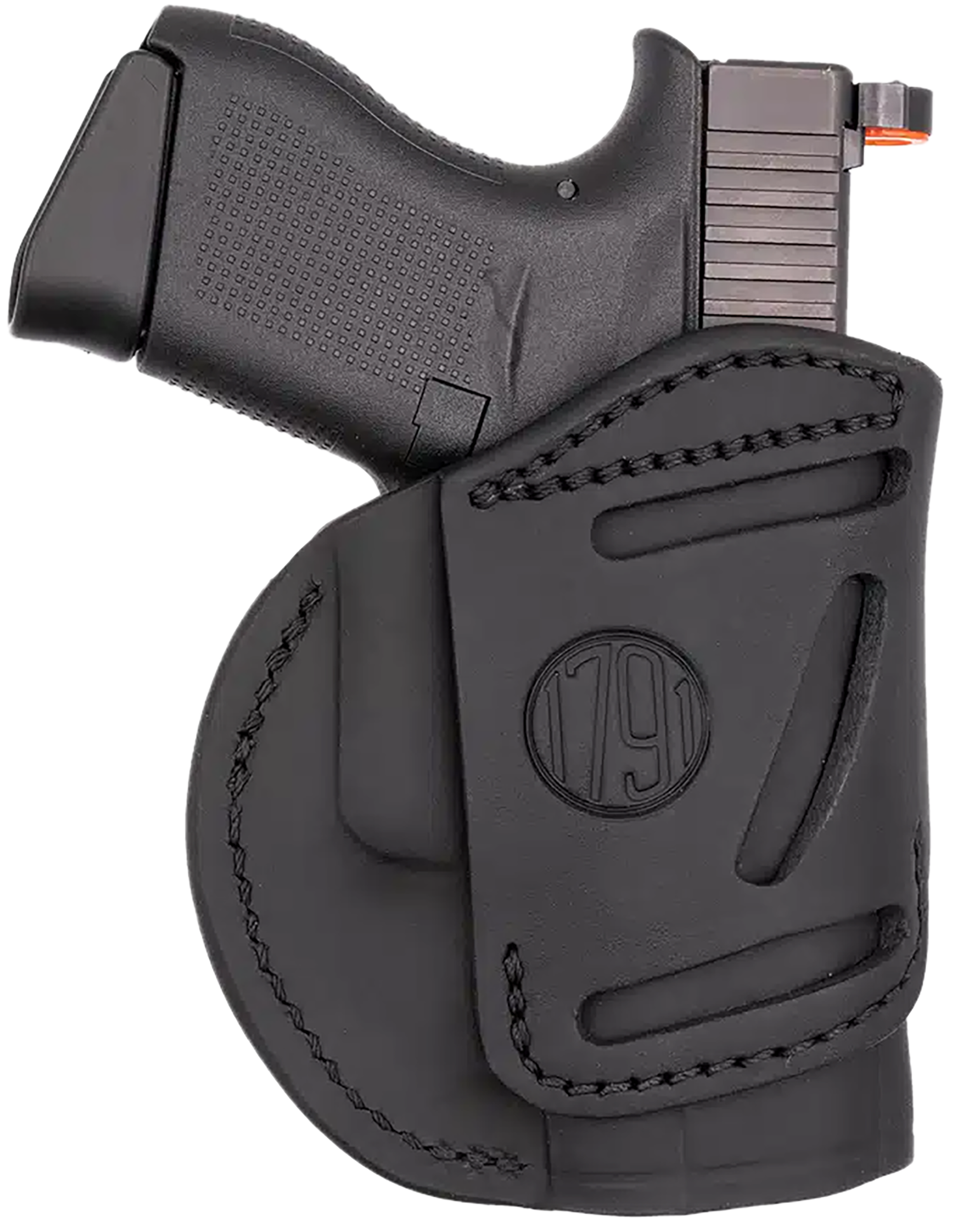 1791 Gunleather 4 Way IWB & OWB Holster Size 3 Stealth Black
