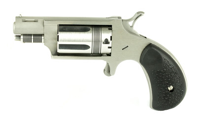 NAA Wasp Mini-Revolver Combo 22 LR/.22 WMR Stainles/Black 1.13 in. 5 rd.