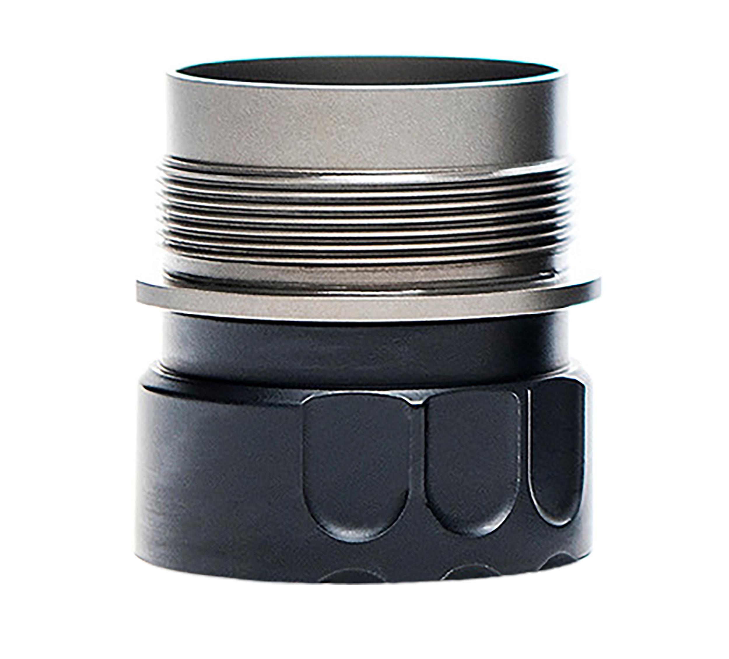 Rugged Suppressor Rugged Universal Mount 1.375x24 Stainless Interface Compatible with Rugged Dual Taper Locking System