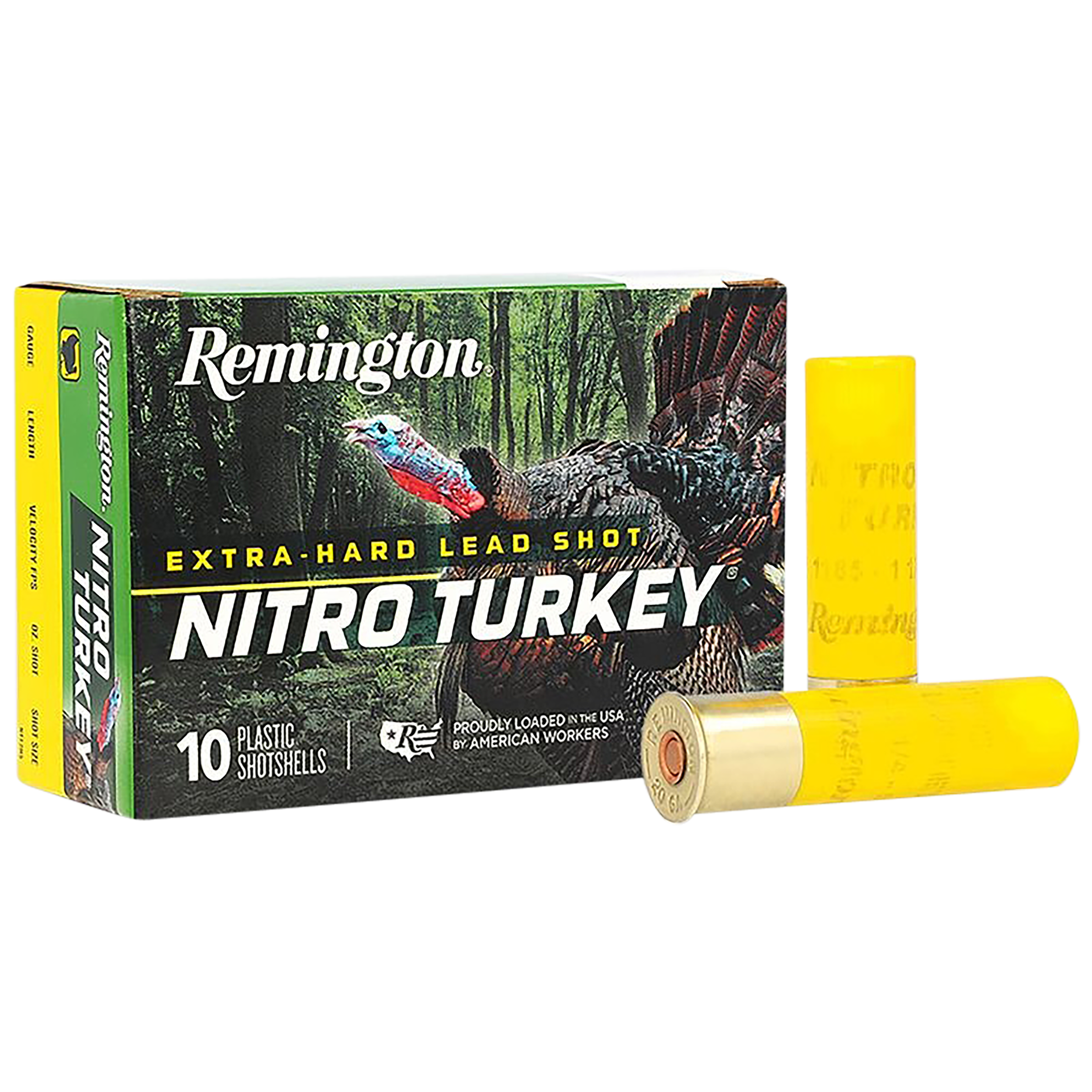 Remington Nitro Turkey Magnum 20 Gauge Lead Shot 1 1/4 oz 10 Rounds