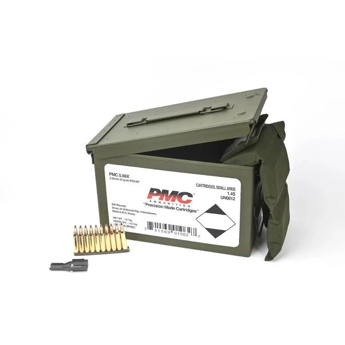 PMC Bronze 5.56 NATO FMJ-BT 55 Grain 840 Rounds