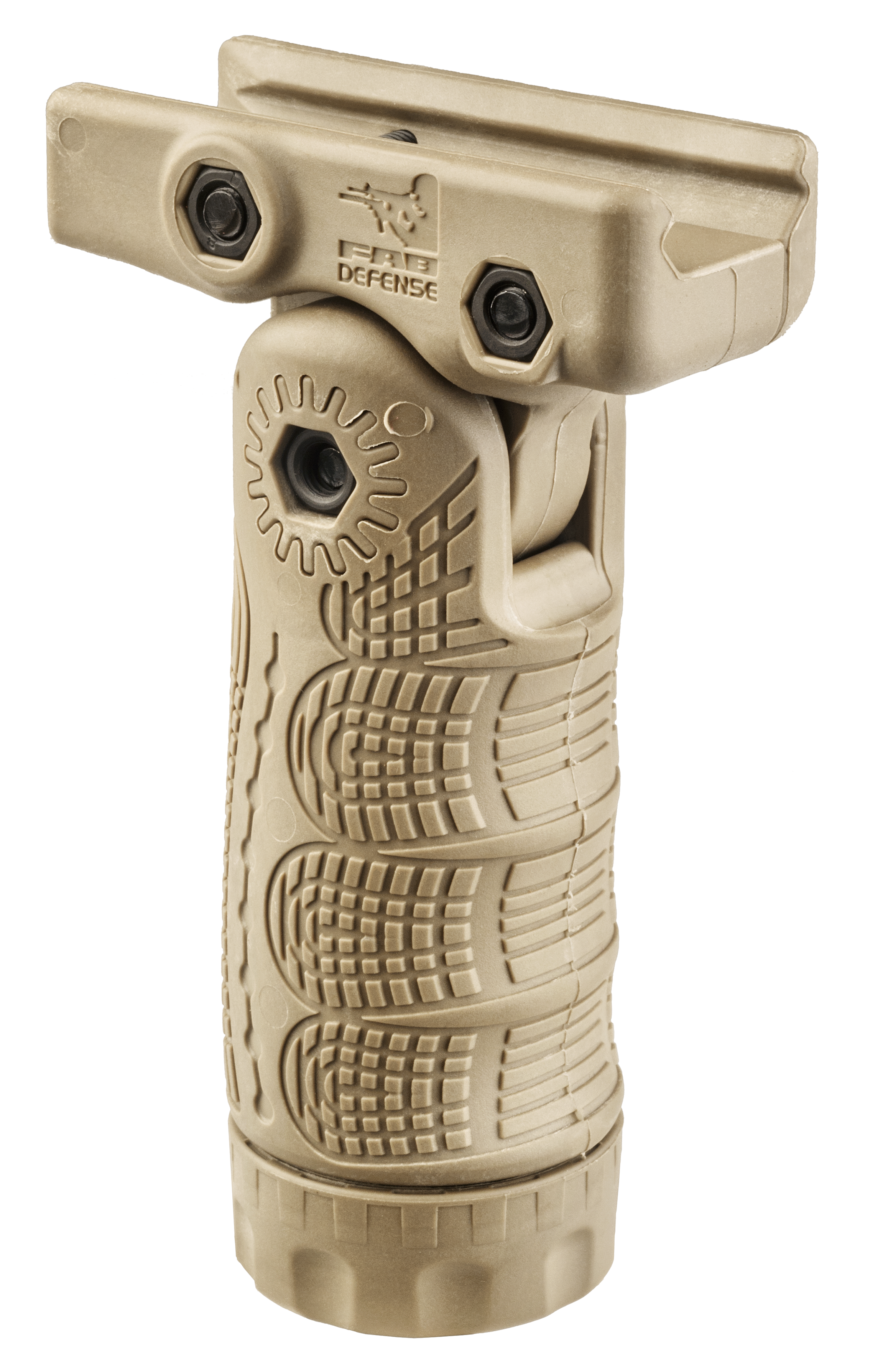 Fab Defense Fxtflt T-F-L Vertical Folding Foregrip 7 Position Flat Dark Earth Polymer