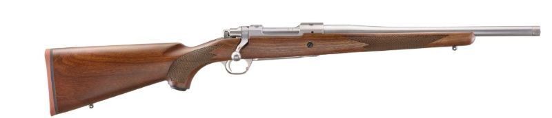Ruger Hawkeye Hunter .243 Winchester 16.6 Inch Satin Stainless Bolt Action Rifle