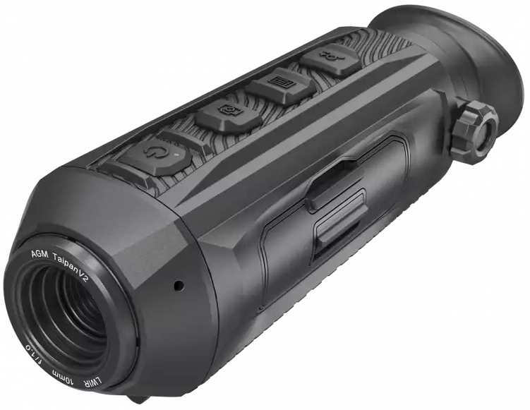 AGM Global Vision Taipan V2 Thermal Monocular 256x192 50 Hz 2x4x9x17.5x FOV 11.7-8.8deg IP67 WiFi