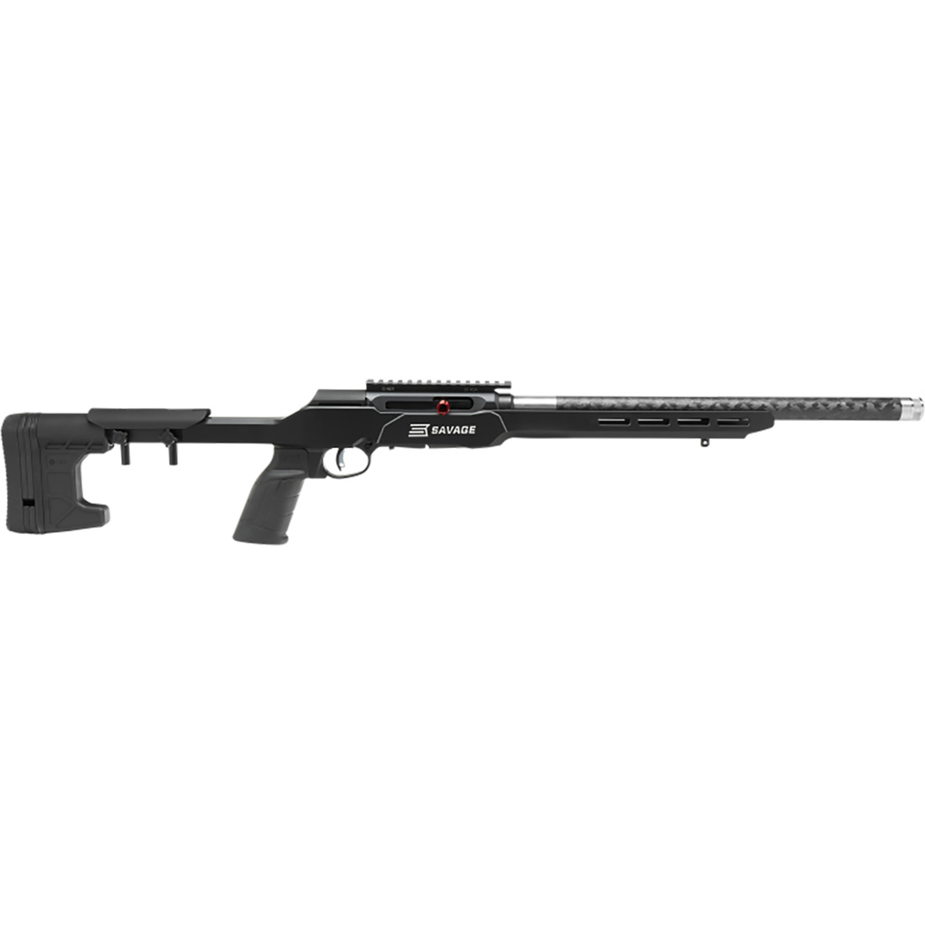 Savage A22 Precision Lite Rifle 22 LR 18 in 10 Rounds Carbon Fiber Finish