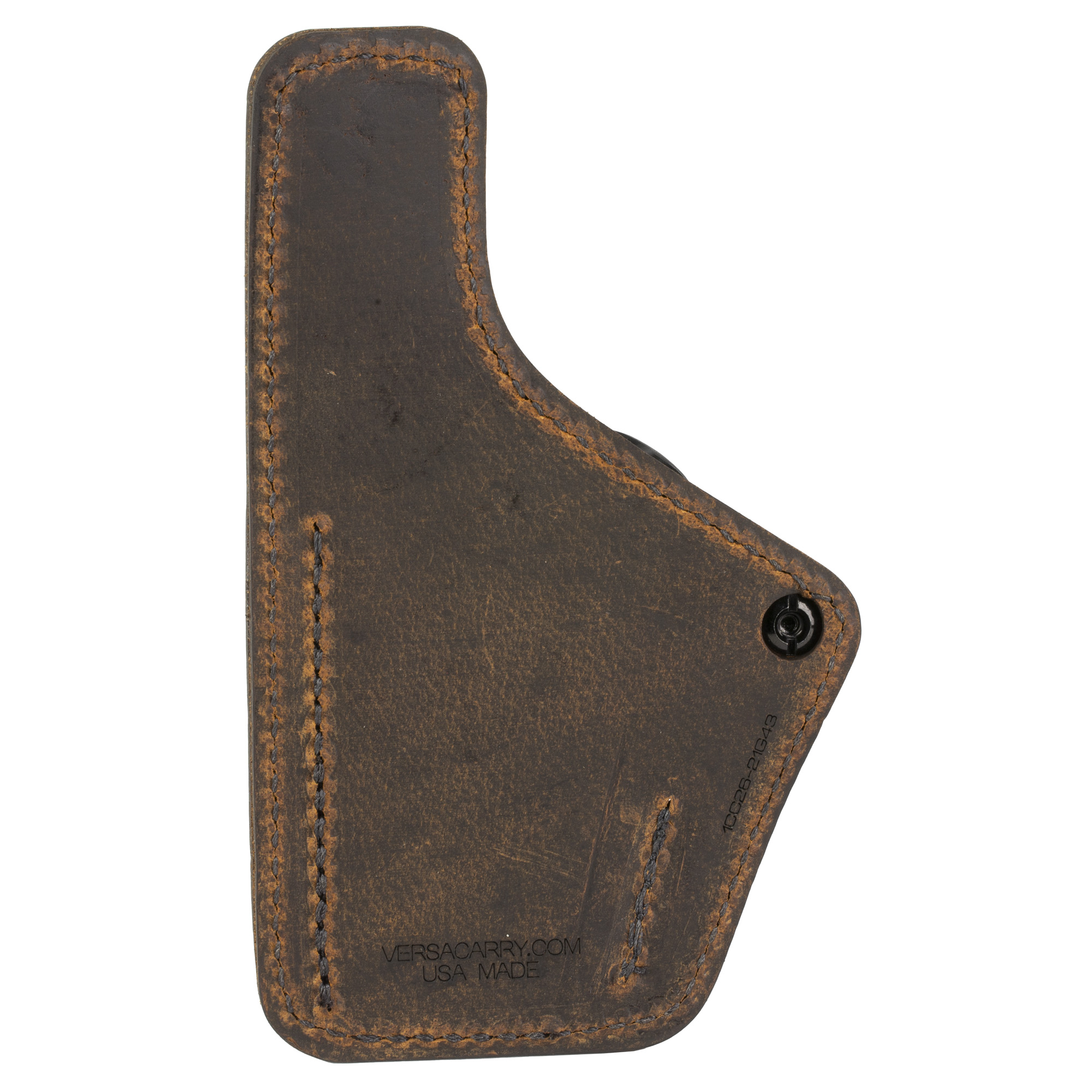 Versacarry 1CC2621G43 Compound Custom IWB Brown Polymer Belt Clip Fits Glock 43 Right Hand