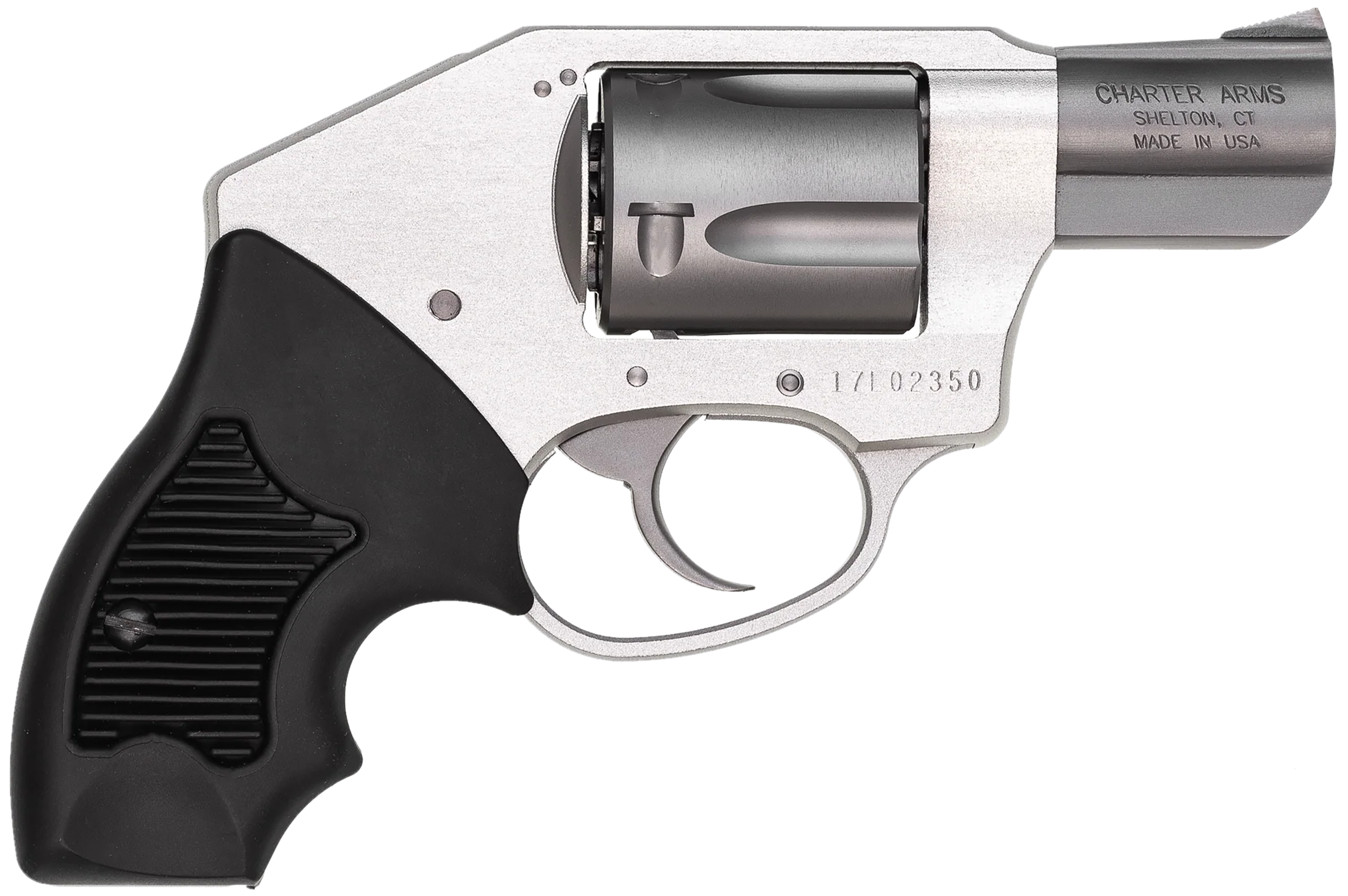 Charter Arms Off Duty Revolver 38 Special 2 inch 5 Rounds Silver