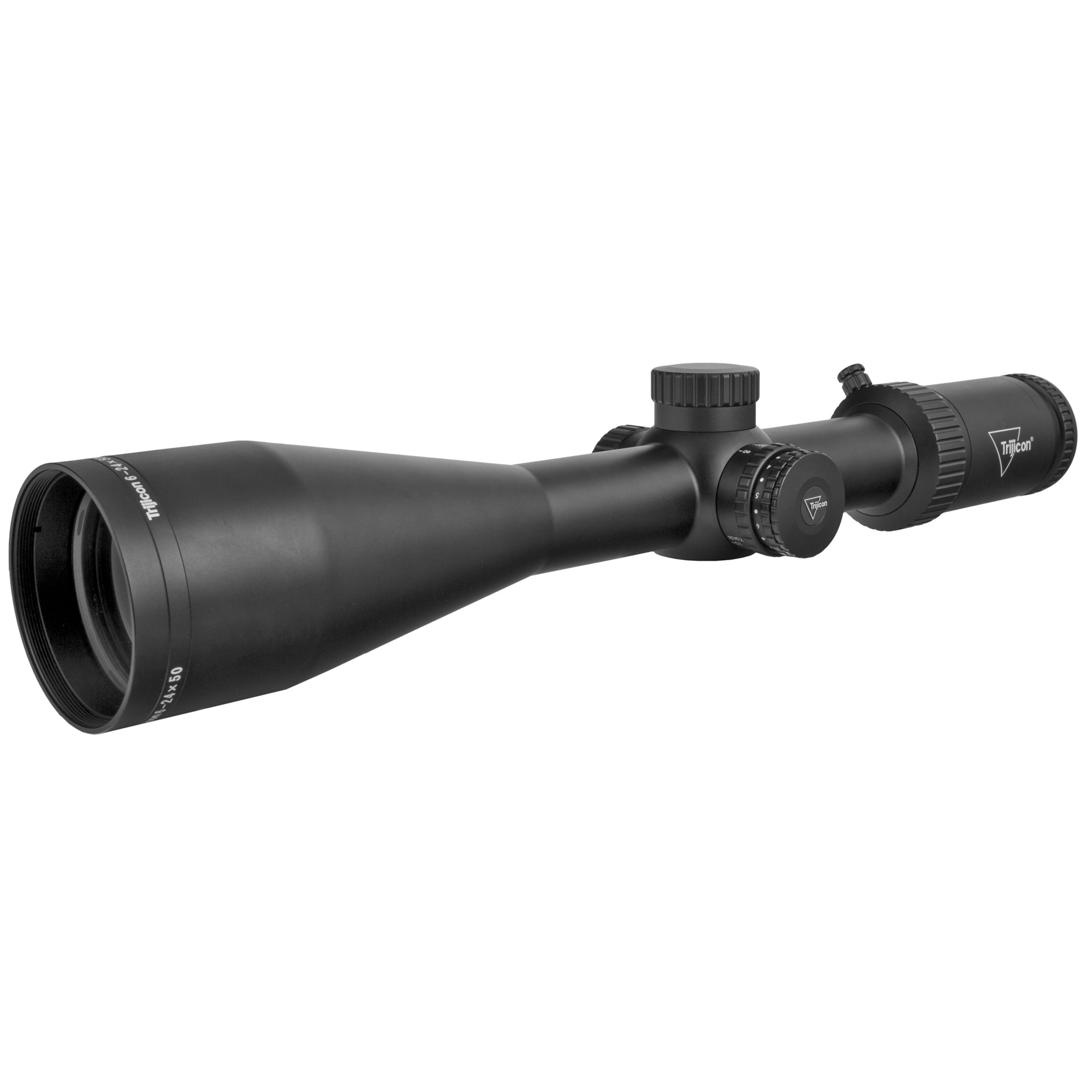 Trijicon Tenmile HX Rifle Scope 6-24x50 30mm SFP Red LED Dot MOA Ranging Sunshade