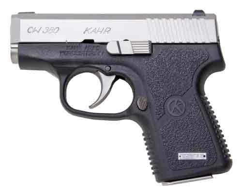 Kahr CW380 Pistol 380 ACP 2.5 in.Two Tone Black and Stainless 6 rd.