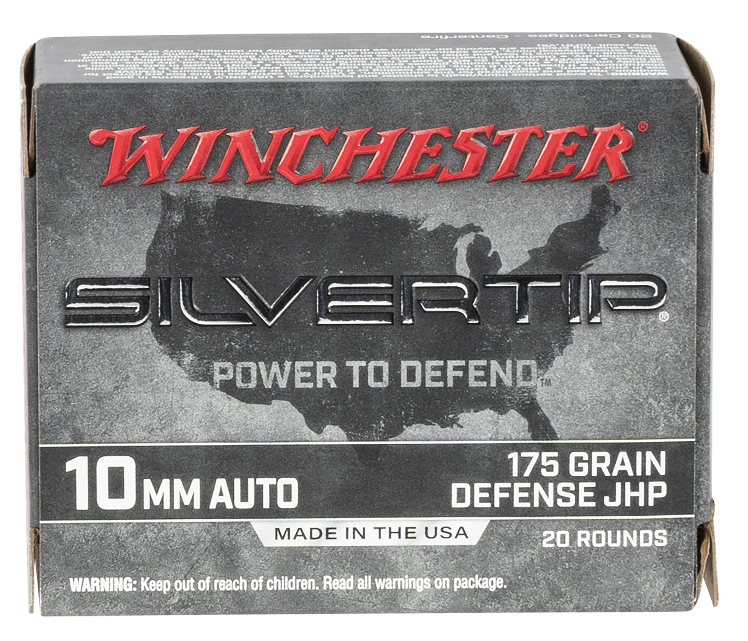 Winchester Super-X 10mm Auto Hollow Point 175 Grain 20 Rounds