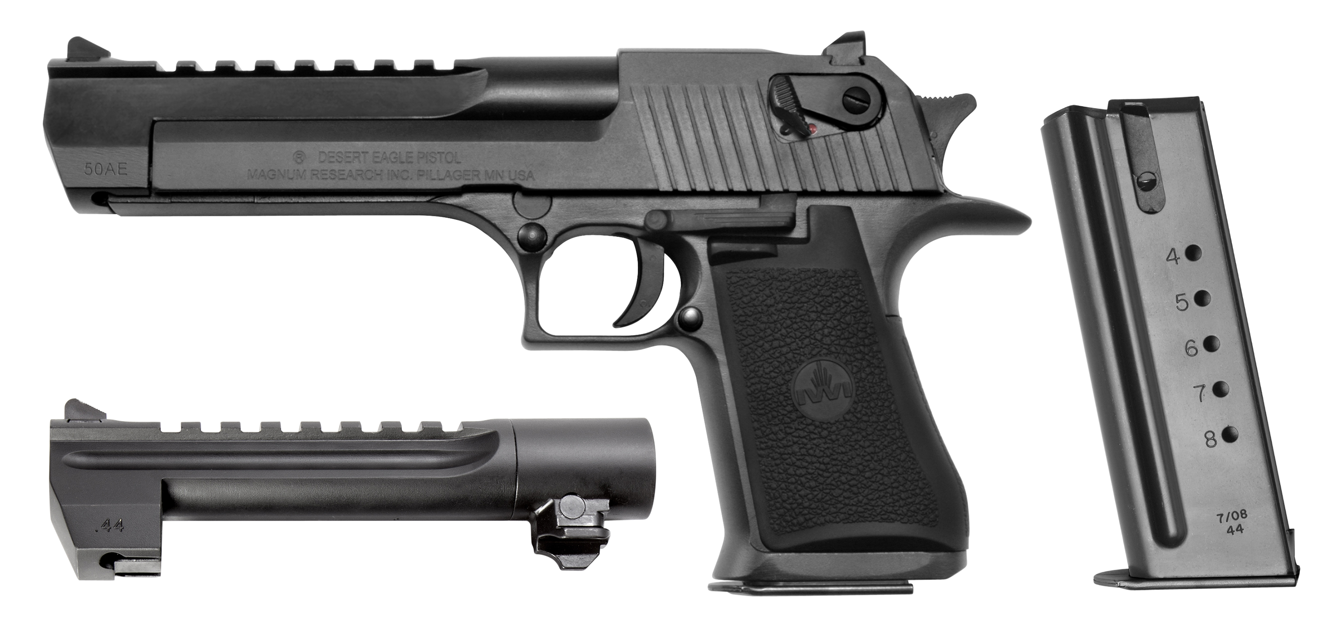Magnum Research Desert Eagle Mark XIX 50 AE 6 in 7 rd .44 Mag