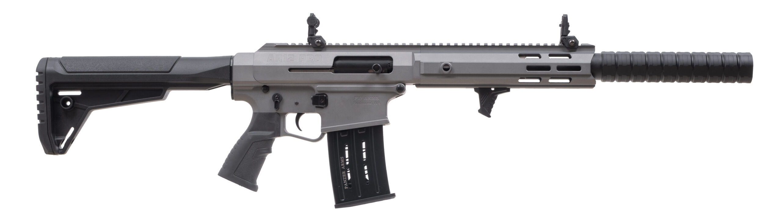 PANZER AR12 PRO 12GA TACTICAL GREY SHORT HAND GUARD
