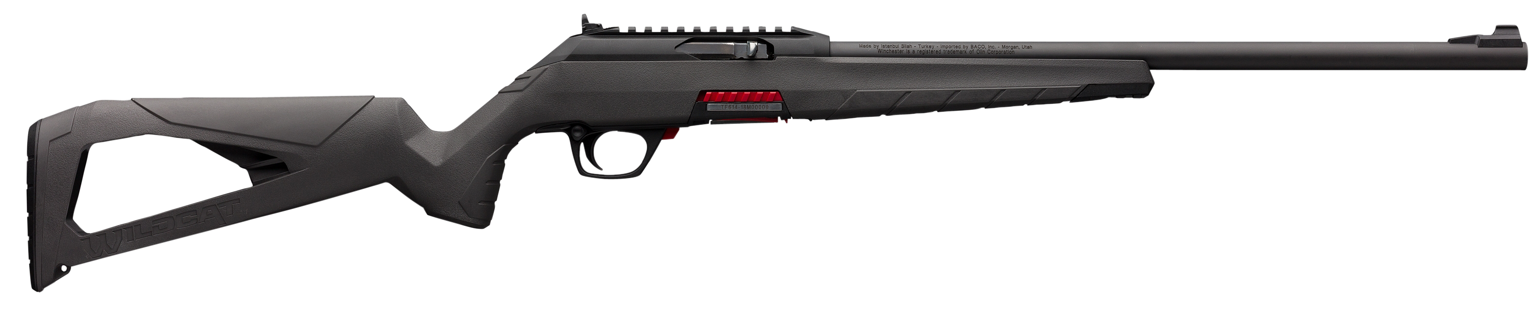 Winchester, Wildcat, 22 Long Rifle, 18 inch, 10+1 rounds, Blued Synthetic