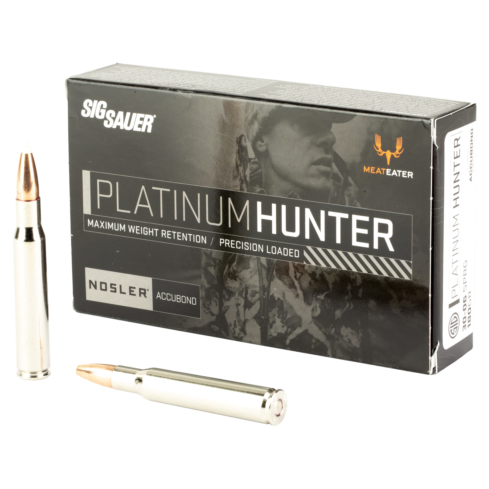 Sig Sauer Platinum Hunter 30-06 Springfield Boat Tail Hollow Point 180 Grain 20 Rounds