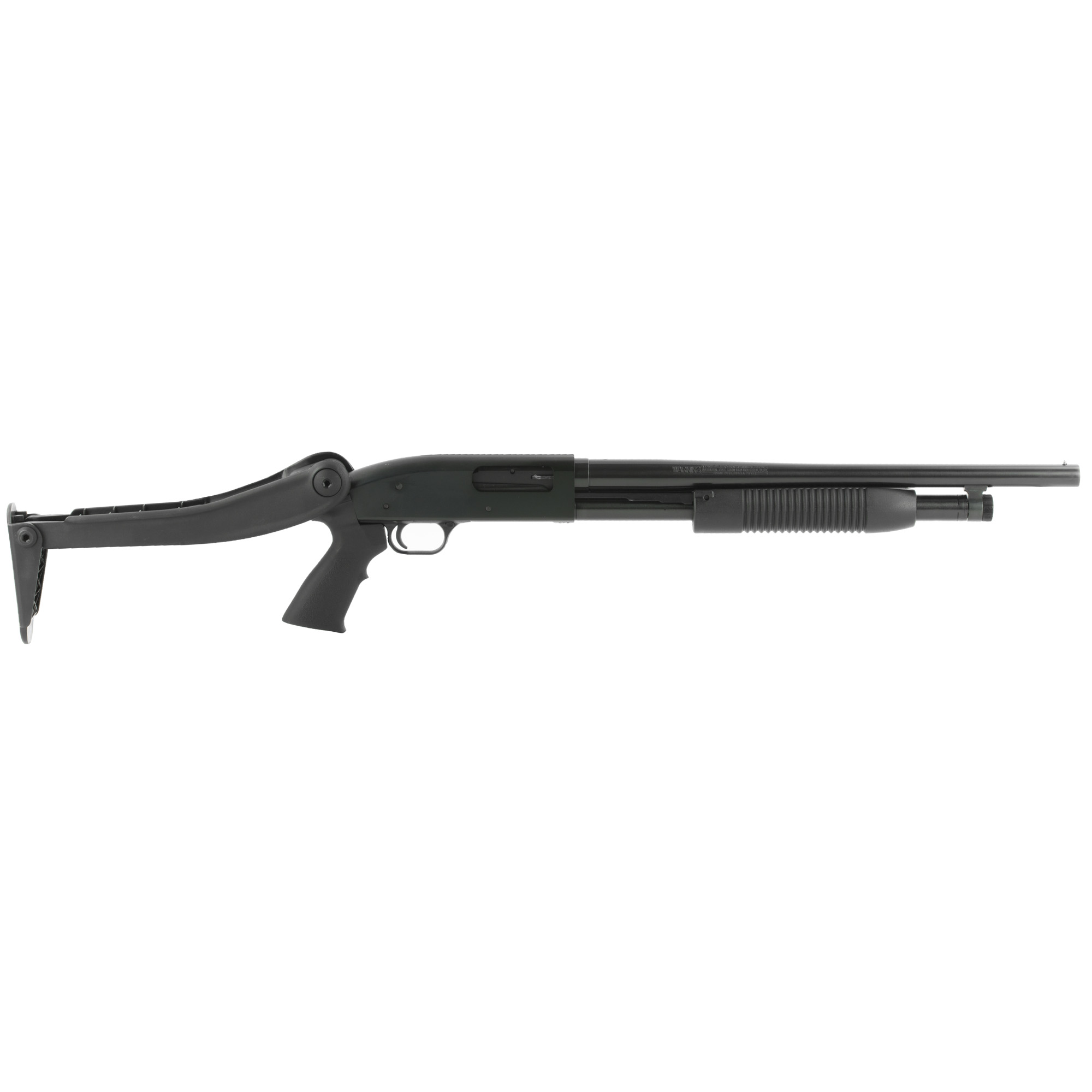 Maverick 88 Security Shotgun 12 ga. 18.5 in. Synthetic Black 3in Top Folding RH