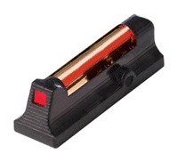 HIVIZ LCR2010R Red Fiber Optic Front Sight for Ruger LCR LCRx Steel Frame