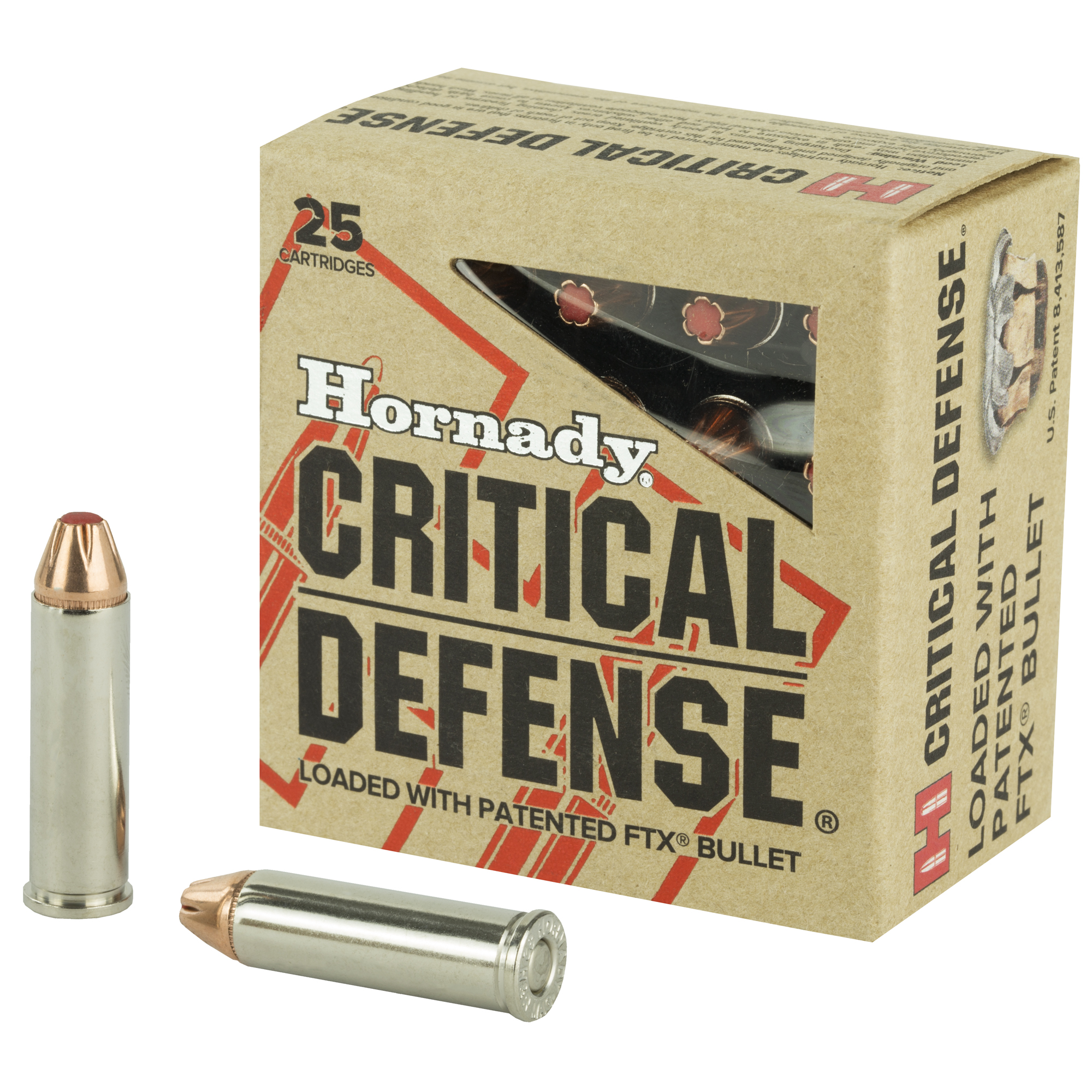 Hornady 90060 Critical Defense  32H&RMag 80gr Hornady Flex Tip eXpanding 25 Per Box/10 Case