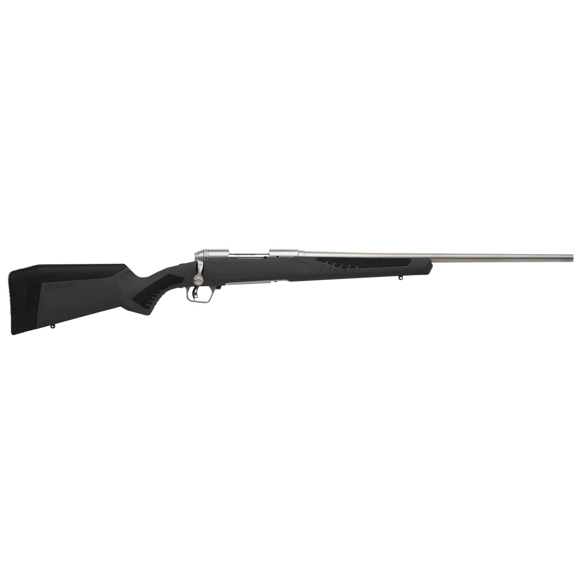 Savage 110 Storm 6.5 Creedmoor 22 Inch 4 Rounds Stainless Matte Gray Synthetic
