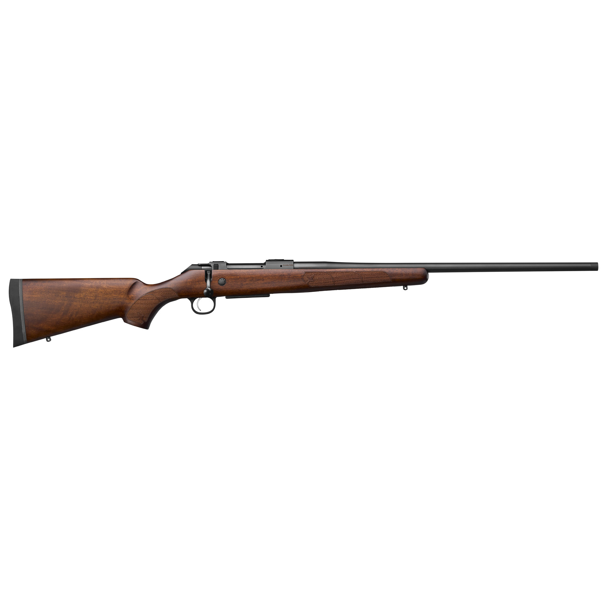 Cz 600 American St3 300 Winchester Magnum 24" Threaded 3+1 Walnut