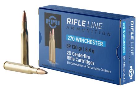 Prvi Partizan PPU PP2701 270 Winchester Soft Point 130 Grain 20 Rounds