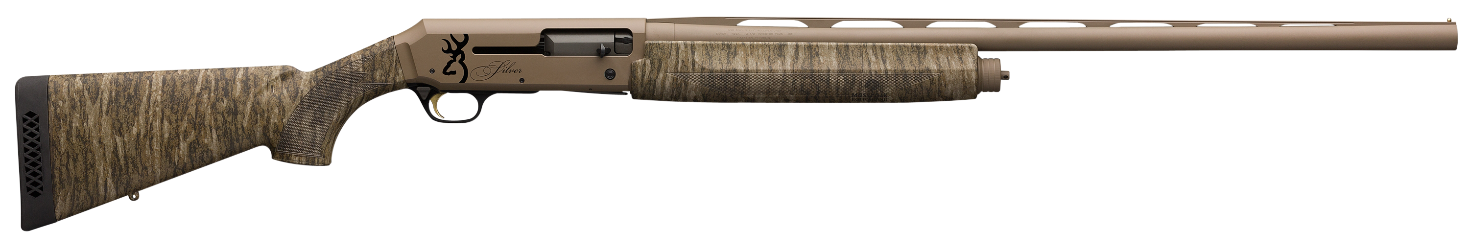 Browning Silver Field 12 Gauge 26 inch 4 plus 1 Flat Dark Earth Mossy Oak